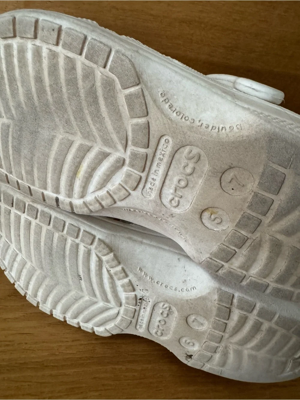 CROCS Kids White Classic Clog